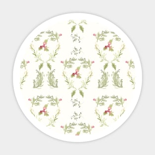 Christmas Loose Floral Watercolor Sticker